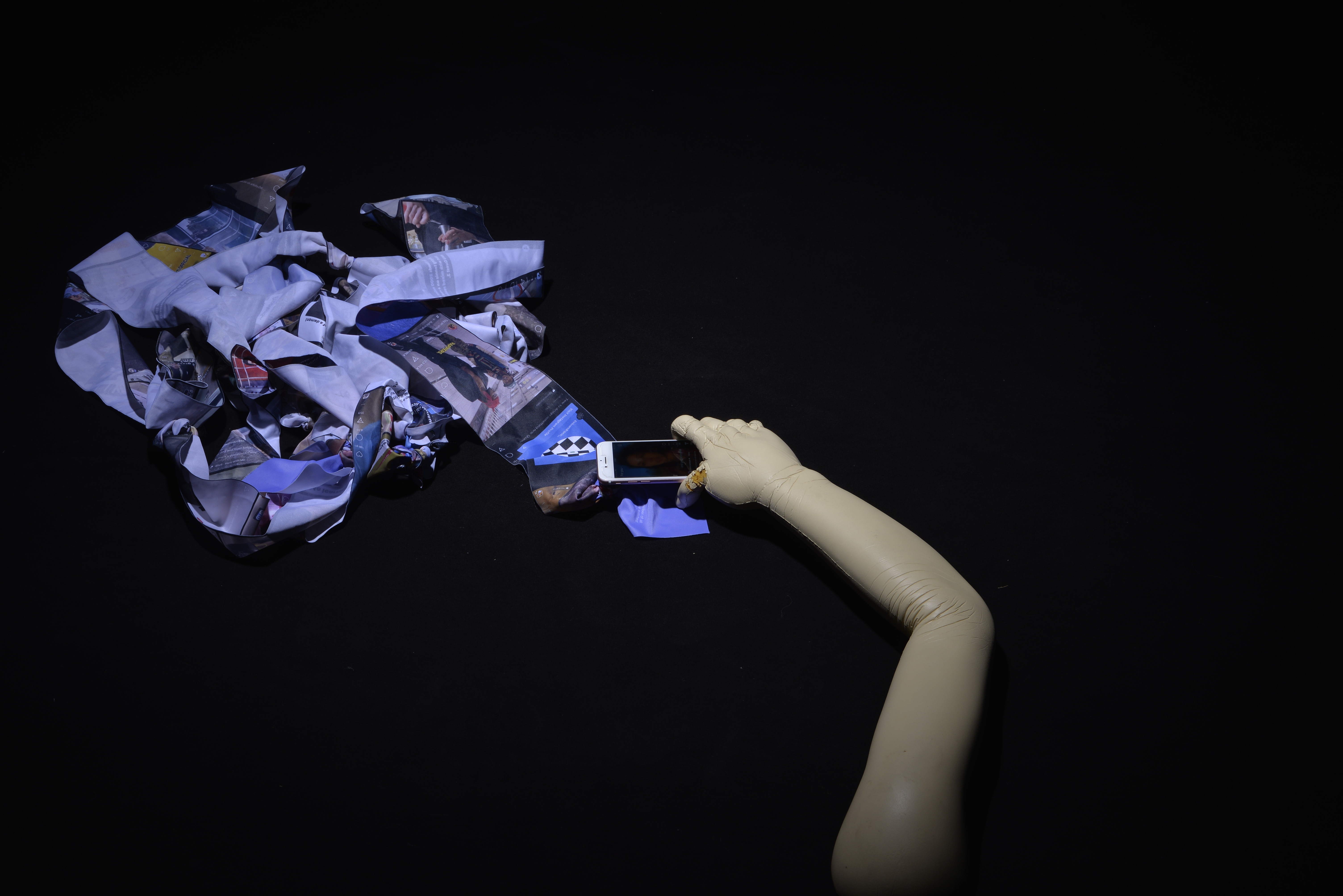 Data physicalization detail 3